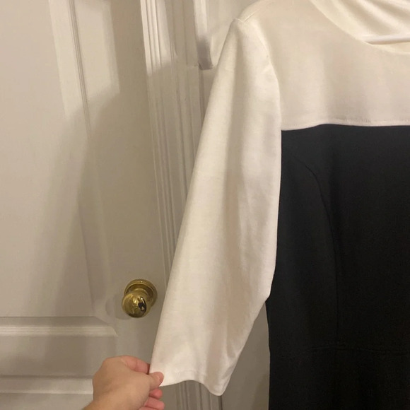 FINAL PRICE NWT Chaps Quarter Sleeve Dress - Picture 4 of 6